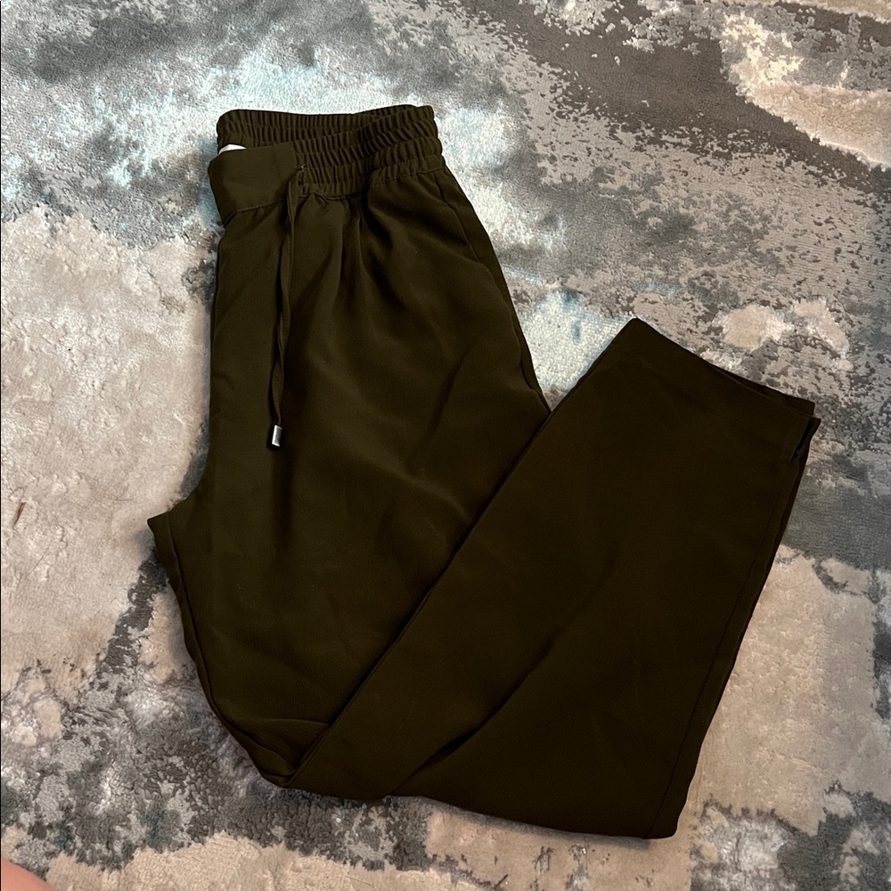 Olive Green Jogger Pants